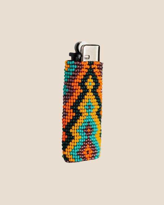 ⫷ Sacred Path ⫸ Beaded Lighter Case