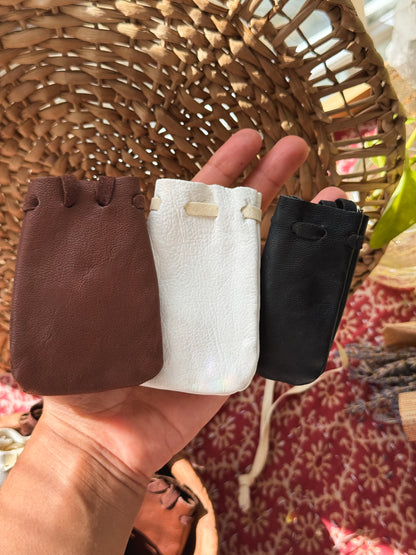 Leather Medicine Pouch