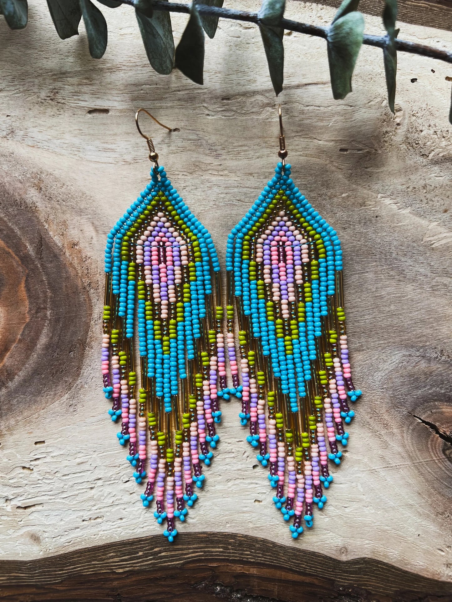 ༶ Turquoise Kuichi (Rainbow) ༶ Inga Tribe, Columbia